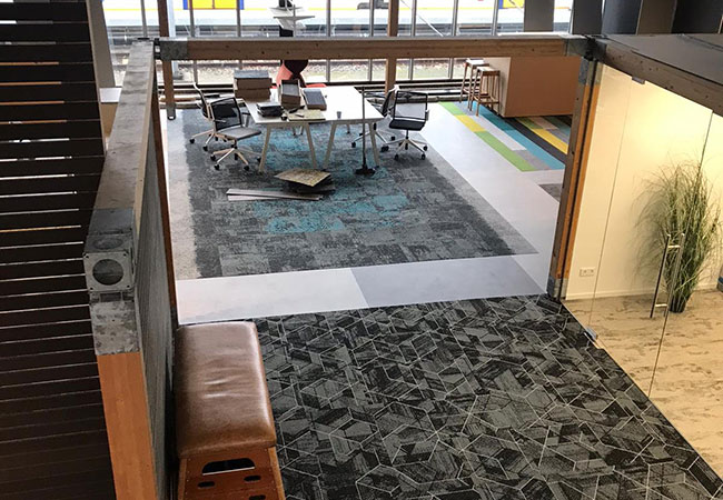 Nieuwe showroom Balsan en Db2