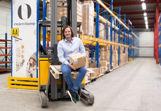 Groene fulfilment bij Orderchamp