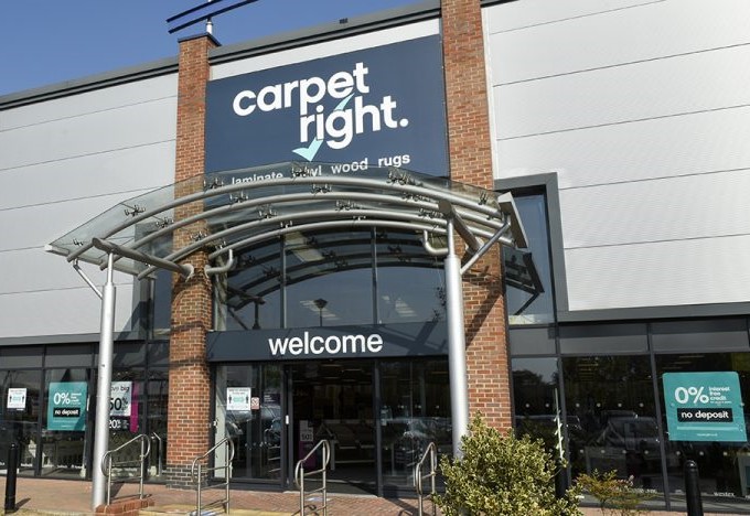 Carpetright UK op rand faillissement