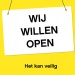 Woonwinkels moeten weer open !